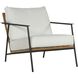Milan Stinson White Outdoor Armchair